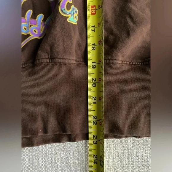 Boys Lie Sweatshirt Women’s Small Goodbye and Good Riddance Brown - Picture 7 of 7